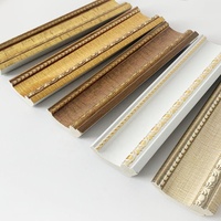 Vente chaude Artisanat De Luxe PS Moulure Plafond Corniche pour La Décoration De La Maison Européenne Polystyrène Mur Plinthe Garniture Corniche