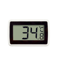 Termómetro digital a prueba de agua para nevera, termómetro para nevera con pantalla LCD digital, termómetro para el hogar, restaurantes, bares, cafeterías