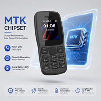 Telefono Cellulare Sbloccato 2G GSM Dual SIM Economico con Tastiera, Funzionalità Base, Direttamente dalla Fabbrica, per Sicurezza e Anziani