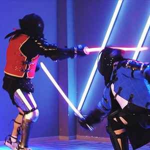 Sabre laser LGT Ultra, lame en PVC <span class=keywords><strong>pour</strong></span> duel lourd, épaisseur de 3 mm, longueur de 92 cm, 82 cm, 72 cm, pointe ronde lumineuse, incassable - Product Image 1