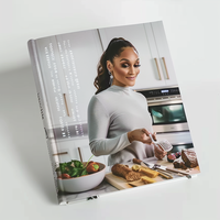 Impression offset livre de recettes imprimé à couverture rigide livre de recettes personnalisé pas cher livre de recettes cuisine livre alimentaire impression