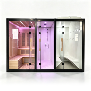 Swankia saune in legno <span class=keywords><strong>termo</strong></span> legno Sauna all'aperto stufa e combinazione bagno turco per l'europa - Product Image 2
