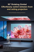 Projecteur vidéo miniature intelligent pour la maison, à courte focale, avec prise en charge de la 4K, Android 13, WiFi sans fil, Bluetooth, TS7, best-seller