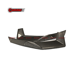 For Lamborghini Aventador LP700 Carbon Fiber Front Bumper <b>Lip</b> <b>Splitter</b> Cover Novi Style Front Wrap Angle - Product Image 3