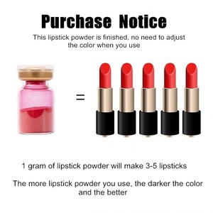 ผงสีลิปสติกเกรดอาหารสารสกัดจากธรรมชาติสำหรับลิปสติกแบบทำมือ - Product Image 2