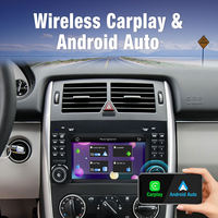 STWEI 7" para Mercedes Benz B200 W245 W169 W639, reproductores multimedia inalámbricos para coche con Carplay y Android AUTO, radio, música Bluetooth