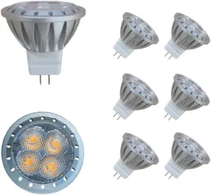 Dimmable MR11 LED Spot Light Bulb 3W GU4 G4 Base 3000KウォームホワイトRecessedトラック照明