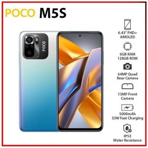 สมาร์ทโฟน POCO <span class=keywords><strong>M5s</strong></span> รุ่นใหม่ระดับโลก ความจุ 64GB/128GB ชิปเซ็ต MTK G95 Octa Core กล้องหลัง 4 ตัว 64MP หน้าจอ AMOLED แบตเตอรี่ 5000mAh รองรับชาร์จเร็ว 33W พร้อม NFC - Product Image 5