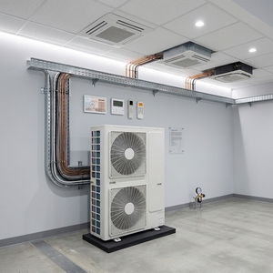 Système de climatisation VRF R410A, pompe à chaleur multi-split, compresseur de climatisation central, écologique pour hôtels, design éco-responsable, réduction de la consommation - Product Image 1