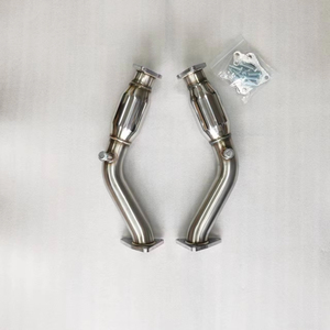 Tubos de Escape con Resonador para Nissan 370Z Z33 Infiniti G37 Coupé Sedán VQ37HR 07-08 con Silenciador - Product Image 1
