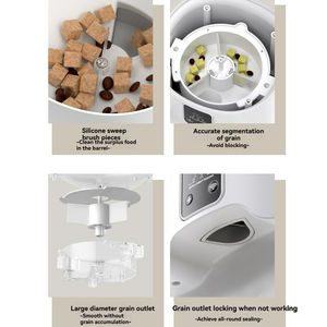 भारी शुल्क स्वचालित गुरुत्वाकर्षण पालतू पशु फीडर 48h h भोजन की आपूर्ति बिल्लियों कुत्तों के लिए इको अनुकूल नहीं है - Product Image 3