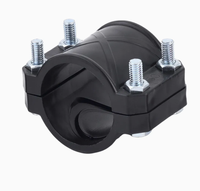 Raccords à selle en PEHD pour systèmes d'irrigation, tailles 20mm-110mm, connecteur rapide, installation facile