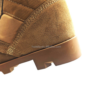 Bottes tactiques de <span class=keywords><strong>ranger</strong></span> du désert en cuir marron kaki sur mesure, bottes du désert, chaussures pour hommes - Product Image 6