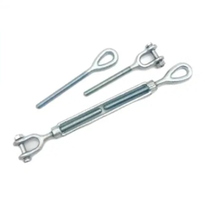 Tendeur en acier à vis de gréement robuste M16 M20 avec crochet à oeil et mâchoire - Product Image 3