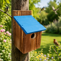 Cage à oiseaux en bois écologique, durable et légère