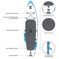 Planche de surf gonflable en matériau Drop Stitch pour Stand Up Paddle (SUP)