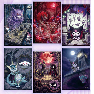 Populaire Premium Anime Pokemoned Art Board Set Base Megadream Cartes Postales Gengar Cartes Protectrices Album Cartes à Collectionner Boîte Mystère - Product Image 2