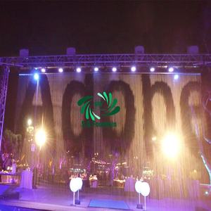 Outdoor Wasser Zeigen Grafik Vorhang Programm Wasserfall Wasser Digitale Vorhang Brunnen Für Zeigen - Product Image 5