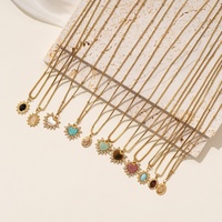 Collier Cœur en Cuivre Turquoise et Diamant, Design Minimaliste, Qualité Supérieure, Pendentif Naturel, Multifonctionnel, Tendance et Élégant