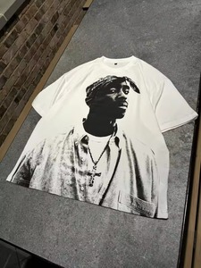 T-shirts tendance d'été décontractés et confortables à col rond, prix abordable, style streetwear, couleurs personnalisables, en coton - Product Image 2