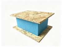 Panneau isolant structurel MGO OSB SIP pour mur et toit de maison