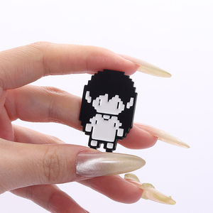 Pin Enamel Figur Pixel Game RPG Anime Cosplay Omori Hero Sunny Bros Logam Lencana Kerah Perhiasan Lucu Hadiah untuk Penggemar Teman - Product Image 4