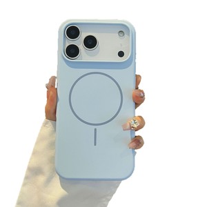 Coque en silicone <span class=keywords><strong>liquide</strong></span> souple rafraîchissante de couleur bonbon pour téléphones mobiles Apple 17 13 14/15 16pro avec poignée pour téléphone - Product Image 5