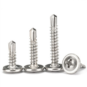 Tornillo Autoperforante de Acero Inoxidable 410 de Alta Calidad a Precio de Fábrica para Techos, Cabeza Redonda, Sistema Métrico - Product Image 3