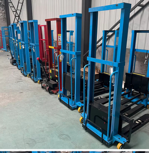 1 Ton Double Door <strong>Electric</strong> <strong>Forklifts</strong> with Polyurethane Tires and Hydraulic Side Shifter 1.6m Pallet Handling - Product Image 2