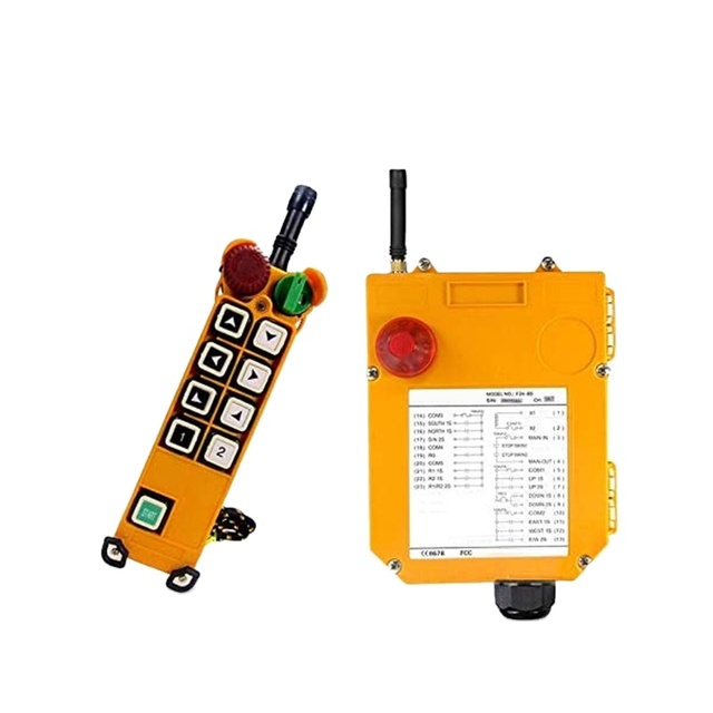 F24-8D F24-10D F24-8D Telecrane Remote Control Industrial Wireless Radio Remote Control for Tower Crane