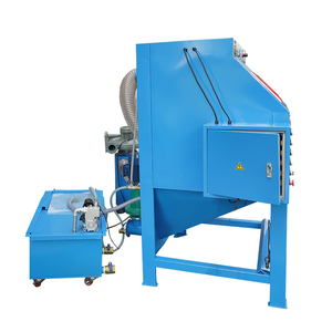 Cabina de Sandblasting Húmedo de Alta Resistencia, Máquina de Sandblasting con Vapor y Sistema de Recirculación de Agua - Product Image 5