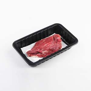 Almohadillas Absorbentes para Remojar Carne, Absorben el Exceso de Humedad de los Alimentos en 3 Días, Grado Alimenticio y Ecológicas, Blancas y Negras, 1 Caja - Product Image 1