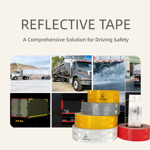 <span class=keywords><strong>Cinta</strong></span> <span class=keywords><strong>Reflectante</strong></span> de Seguridad <span class=keywords><strong>para</strong></span> Vehículos, Impermeable, de Alta Visibilidad, con Certificación ECE DOT, Color Blanco, <span class=keywords><strong>para</strong></span> <span class=keywords><strong>Camiones</strong></span> y Remolques - Product Image 1