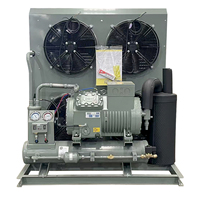 Unité de réfrigération OEM en forme de H à piston unique, refroidie par air, pour système de condensation de stockage frigorifique à basse température