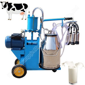 New Listing Electric Cow <b>Milking</b> <b>Machine</b> with Engine Stainless Steel High Productivity Easy to Operate - Product Image 3