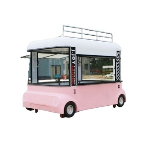 Voiture-restaurant électrique, voiture-restaurant carrossable Remorque alimentaire entièrement équipée à <span class=keywords><strong>vendre</strong></span> Cuisine mobile personnalisée - Product Image 1