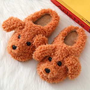 Chaussures plates antidérapantes d'intérieur en coton <span class=keywords><strong>pour</strong></span> <span class=keywords><strong>chien</strong></span> Teddy <span class=keywords><strong>pour</strong></span> femmes/Maternité Semelle extérieure chaude et douce en EVA - Product Image 6
