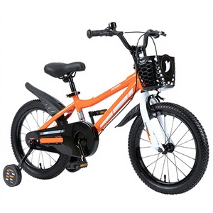 Bicicleta para Niños con Ruedas de Entrenamiento Incluidas, Modelo 2026, Cuadro de Acero al Carbono, 14'', Pedal Ordinario, Horquilla con Suspensión Completa a Prueba de Golpes, para Niños de 5 Años - Product Image 2