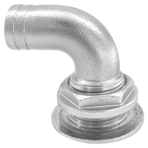 Coudière de sortie de vidange de cale en acier inoxydable 1 pouce pour bateau, accessoire marin - Product Image 3
