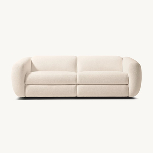 RH MONCEAU MOTION Luxury Plush Beige Modern <strong>Sofa</strong> 2-Piece Modular Sectional Power Recliner Adjustable Electric <strong>Sofa</strong> <strong>Bed</strong> - Product Image 2