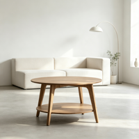 Table basse moderne en bois massif, multifonctionnelle, avec rangement, pour bureau, réception, gîte, hôtel, ensemble de tables basses décoratives