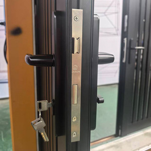 Puertas de Jardín de Aluminio con Diseño Moderno, Sistema de Puerta Abatible Automática Personalizada, Puertas <span class=keywords><strong>Exteriores</strong></span> - Product Image 4