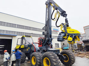 Machines à couper les arbres XUVOL XVF-600HP Rotation continue à 360 degrés Tête d'excavatrice et de récolte forestière de 20 à 25 tonnes - Product Image 4