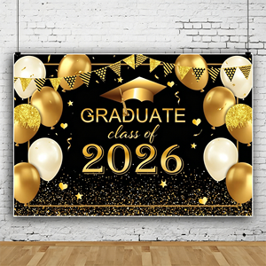 <span class=keywords><strong>5x7</strong></span> FT 2026 Abschlussfeier-Dekorationen, Abschlussklasse 2026, Glückwunsch-Banner zum Abschluss - Product Image 3