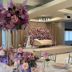 Söz düğün çiçekler ipek yapay gül topu düğün dekorasyon Centerpiece çiçek topu - Product Image 3