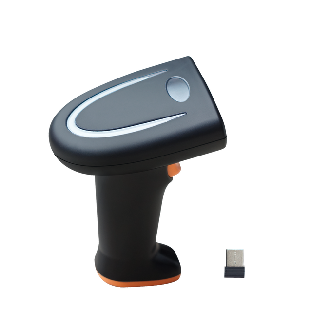 2000mAh Handheld Wireless Wired Barcode Scanner 1D 2D QR Reader for Supermarket Warehouse Inventory USB Interface Stock Product