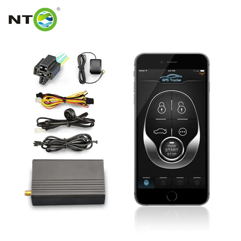 Real Time GPS Tracking Location Fuel Cut Monitor Car Alarm Device With GPS Tracker