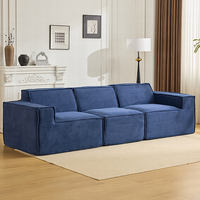 Sofá Cama Modular Inteligente Moderno, Ahorra Espacio, Personalizable OEM/ODM, Comprimido al Vacío para Habitaciones Pequeñas y Villas, Venta al Por Mayor Directo de Fábrica en China