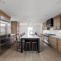 Meubles de cuisine sur mesure AisDecor, armoires de garde-manger, armoires de cuisine en chêne blanc