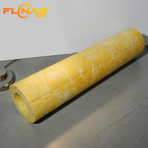 <span class=keywords><strong>Aislamiento</strong></span> de revestimiento de conducto de lana de vidrio Funas HVAC con revestimiento negro-Material acústico térmico para aire acondicionado, 25mm, 48kg - Product Image 1
